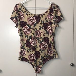 Flowers bodysuit